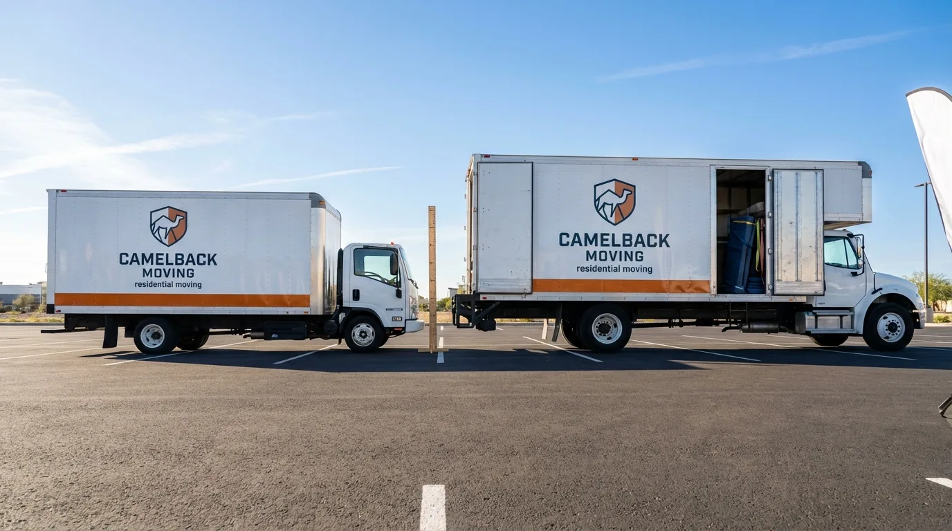 Moving truck size capacity guide in Highland Mills